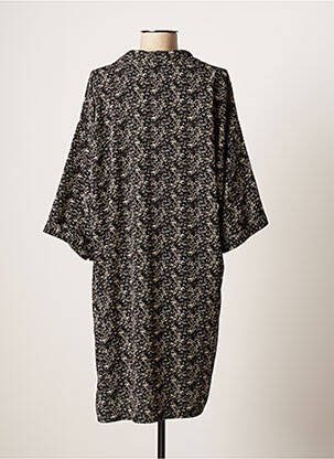 Robe mi-longue noir JANIS & JOHN femme