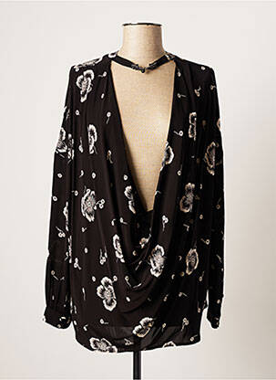 Blouse noir IDANO femme