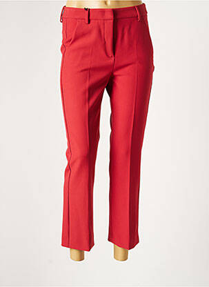 Pantalon 7/8 stretch taille normale rouge WEEKEND MAXMARA femme