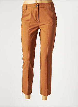 Pantalon 7/8 stretch taille normale marron MARELLA femme
