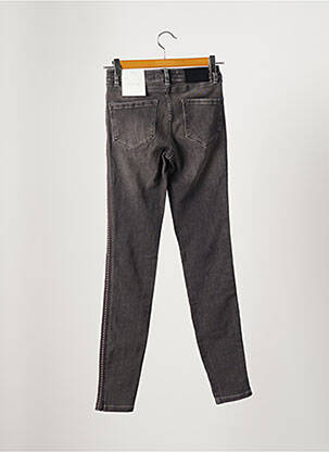 Jeans coupe slim gris YAYA femme