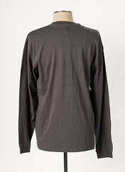 T-shirt gris EDWIN pour homme seconde vue