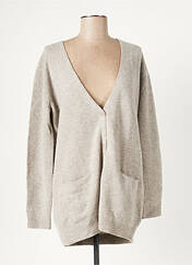 Gilet manches longues gris HARTFORD pour femme seconde vue