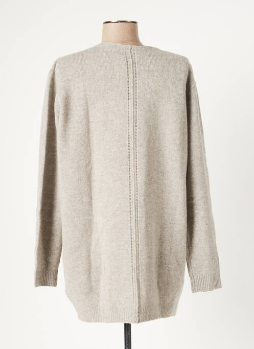 Gilet manches longues gris HARTFORD pour femme