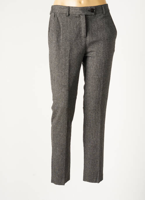 Pantalon chino gris MAISON LAB pour femme