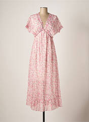 Robe longue rose REVD'ELLE pour femme seconde vue