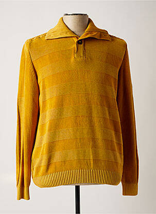 Pull jaune MONTE CARLO pour homme