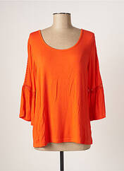 T-shirt orange ET COMPAGNIE pour femme seconde vue