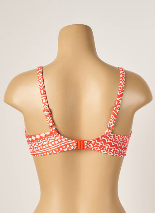 Haut de maillot de bain orange FANTASIE pour femme