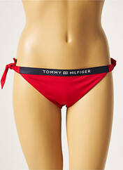 Bas de maillot de bain rouge TOMMY HILFIGER pour femme seconde vue
