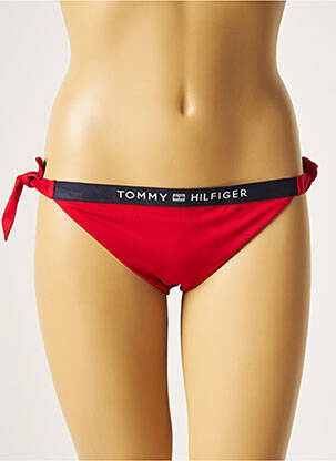 Bas de maillot de bain rouge TOMMY HILFIGER pour femme