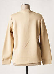 Sweat-shirt beige CALVIN KLEIN pour femme seconde vue