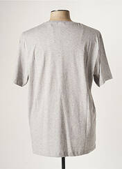 T-shirt gris SERGE BLANCO pour homme seconde vue