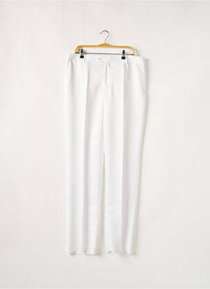 Pantalon droit blanc JAN CARLUCCI pour homme