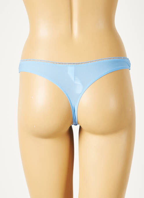 Tanga stretch bleu PRINCESSE TAM-TAM femme