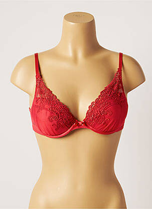 Soutien-gorge haut soutien-gorge push-up haut soutien-gorge push-up rouge CHANTELLE femme