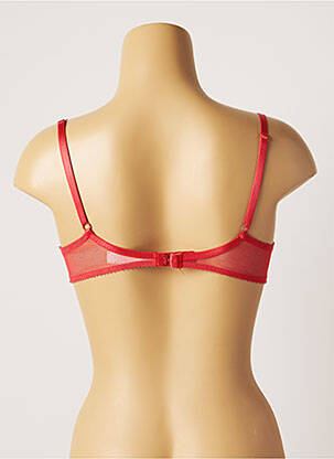 Soutien-gorge effet matière satinée haut soutien-gorge balconnet orange CHANTELLE femme