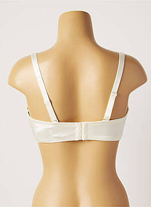 Soutien-gorge broderie haut soutien-gorge emboitant beige EMPREINTE femme