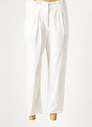 Pantalon 7/8 blanc OTTOD'AME pour femme