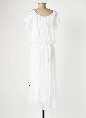 Robe longue blanc B.YU pour femme seconde vue