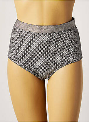 Bas de maillot de bain imprimé fantaisie culotte gris VANITY FAIR femme