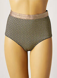 Bas de maillot de bain imprimé fantaisie culotte jaune VANITY FAIR femme