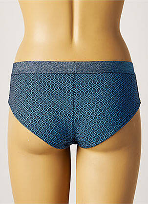 Bas de maillot de bain imprimé fantaisie culotte bleu VANITY FAIR femme