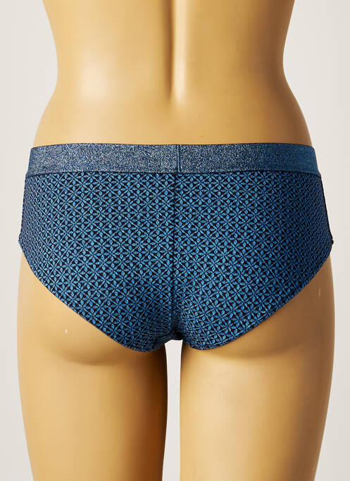 Bas de maillot de bain imprimé fantaisie culotte bleu VANITY FAIR femme