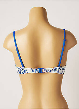 Haut de maillot de bain haut soutien-gorge moulé haut soutien-gorge moulé blanc VARIANCE femme