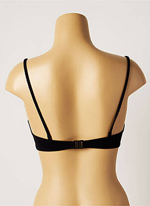Haut de maillot de bain haut soutien-gorge moulé haut soutien-gorge moulé noir LOU femme