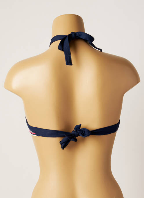 Haut de maillot de bain bleu VARIANCE femme