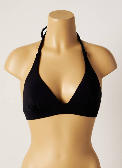 Haut de maillot de bain noir LOU pour femme