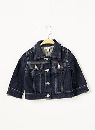 Veste casual coupe droite bleu OVALE enfant