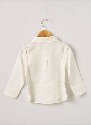 Chemise manches longues blanc OVALE enfant