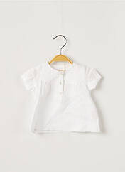 T-shirt blanc OVALE pour fille seconde vue