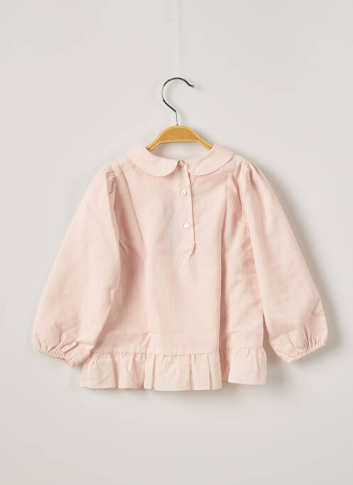 Blouse rose OVALE pour fille