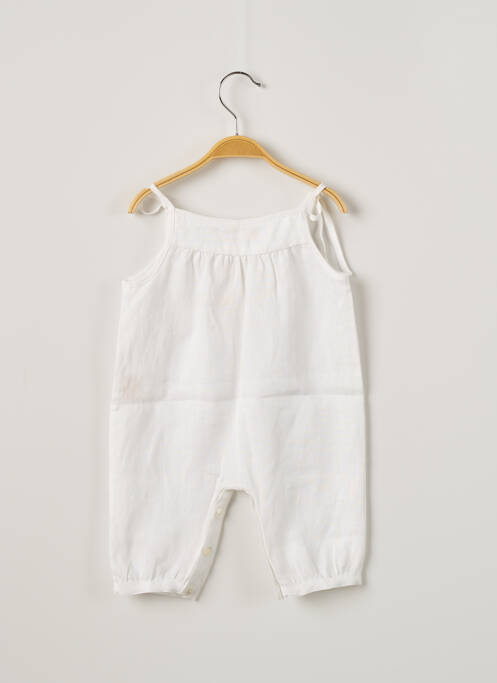Combi-pantalon blanc OVALE pour fille