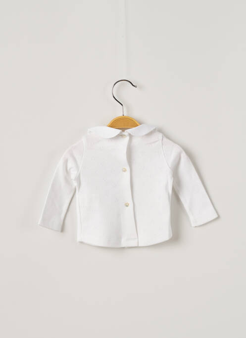 T-shirt blanc OVALE pour fille