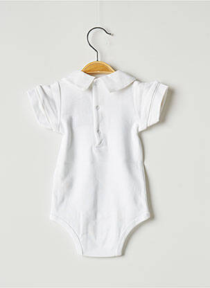 Body lingerie coupe droite blanc OVALE enfant