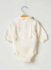 Body lingerie blanc OVALE pour fille seconde vue