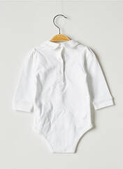 Body lingerie blanc OVALE pour fille seconde vue