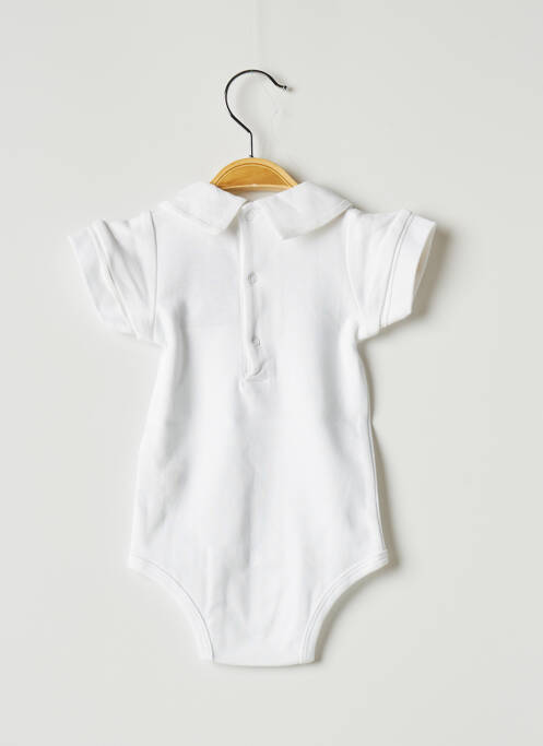 Body lingerie coupe droite blanc OVALE enfant