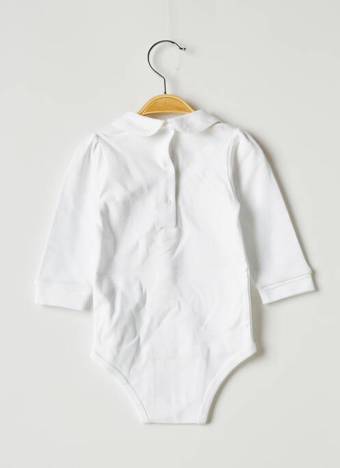 Body lingerie blanc OVALE pour fille