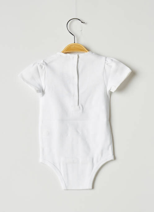 Body lingerie blanc OVALE pour fille