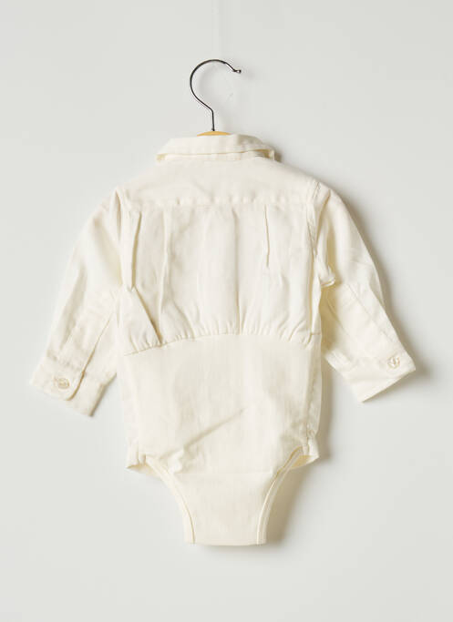 Body lingerie blanc OVALE pour garçon