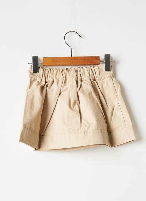 Jupe mi-longue beige OVALE pour fille