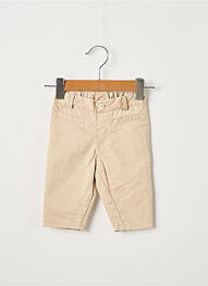 Pantalon droit poches beige OVALE garcon