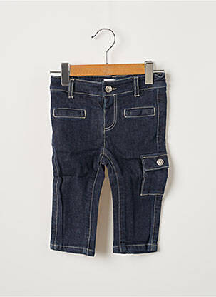 Jeans coupe droite stretch bleu OVALE garcon