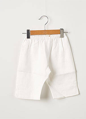 Pantalon droit coupe droite taille élastique beige OVALE garçon