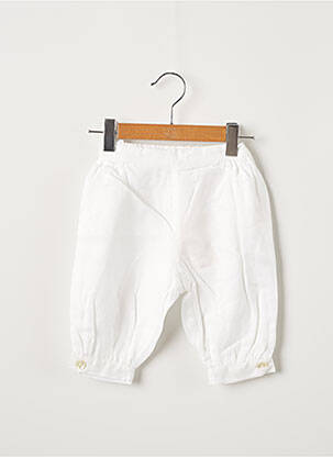 Pantalon droit resserrée sur le bas beige OVALE garçon